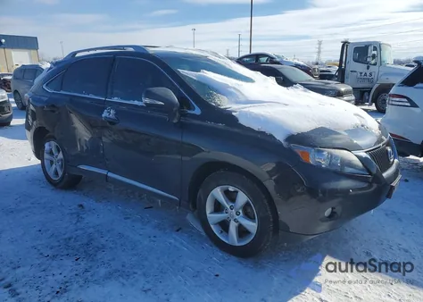 2011 Lexus Rx 350 z USA, uszkodzony, nr VIN 2T2BK1BA1BC102510